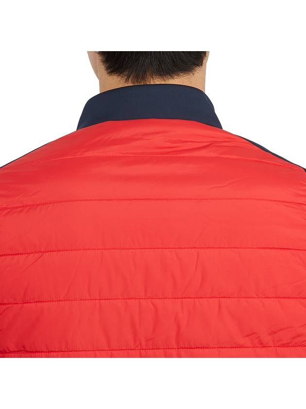 Men's Kenny Hybrid Padded Jacket Red - J.LINDEBERG - BALAAN 10