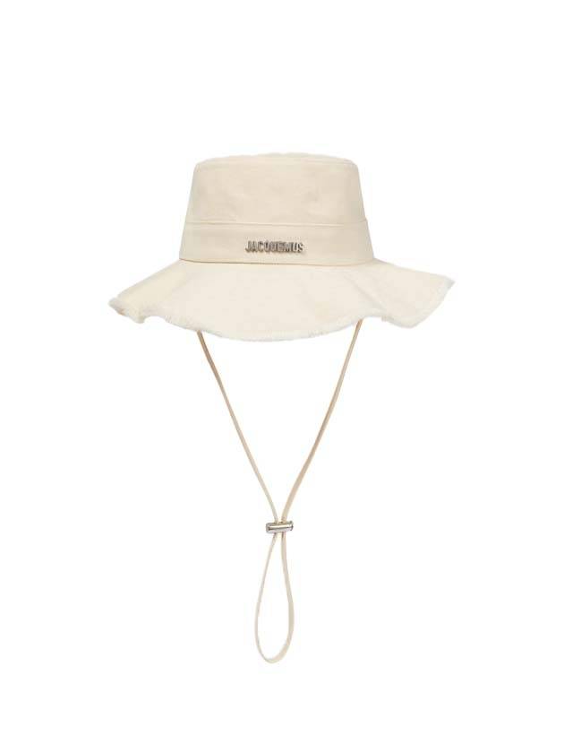 Le Bob Artichaut Bucket Hat Off White - JACQUEMUS - BALAAN 1