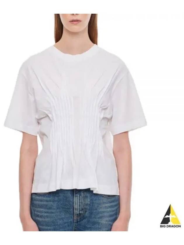 Simone Rocha Sculp Short Sleeve T Shirt White TS3400553 - SIMONE ROCHA - BALAAN 1