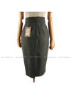 Wool Pencil Skirt Grey - DSQUARED2 - BALAAN 4