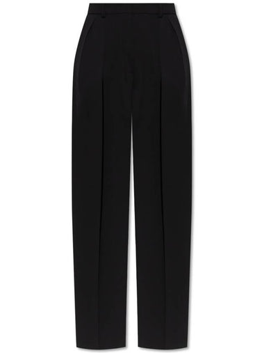 Sportmax Wool Trousers, Women's, Black - MAX MARA SPORTMAX - BALAAN 1