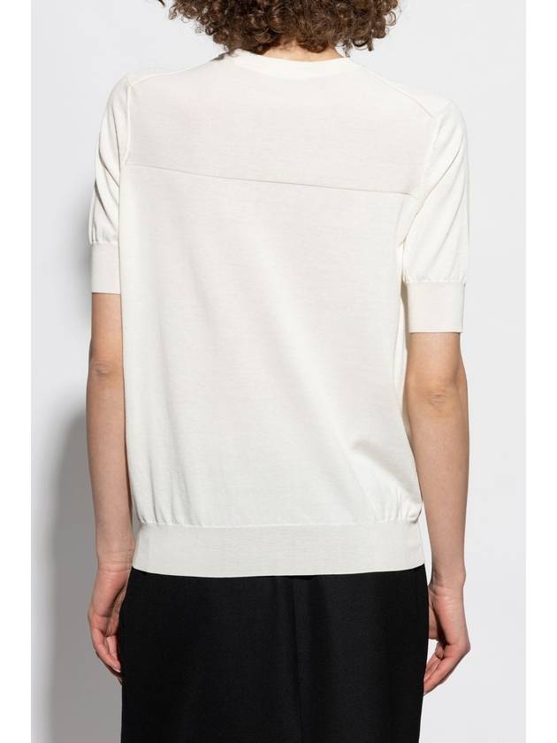 Long Sleeve T-Shirt J02GC0117 J15383 281 WHITE - JIL SANDER - BALAAN 5