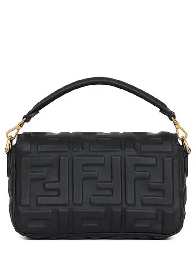 Baguette Chain Small Cross Bag Black - FENDI - BALAAN 3