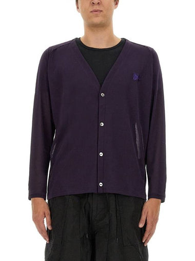 Needles V-Neck Cardigan - NEEDLES - BALAAN 1