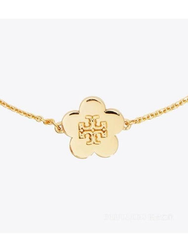 Kira Flower Pendant Necklace Gold - TORY BURCH - BALAAN 1