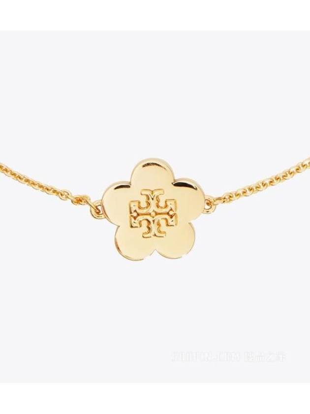 Kira Flower Pendant Necklace Gold - TORY BURCH - BALAAN 1