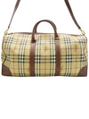 Haymarket Check Big Boston Two Way Bag 10620 - BURBERRY - BALAAN 1