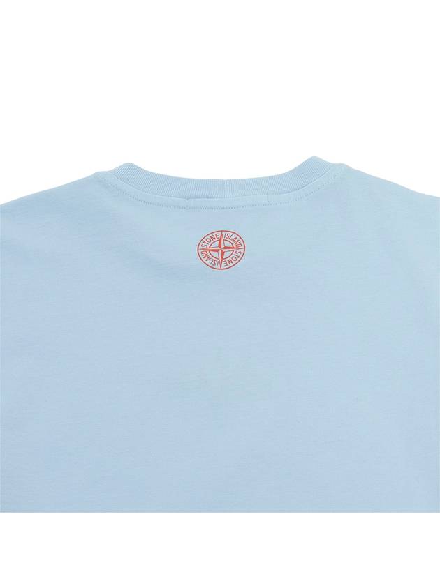 Kids short sleeve t shirt 801621070 V0040 8A - STONE ISLAND - BALAAN 4