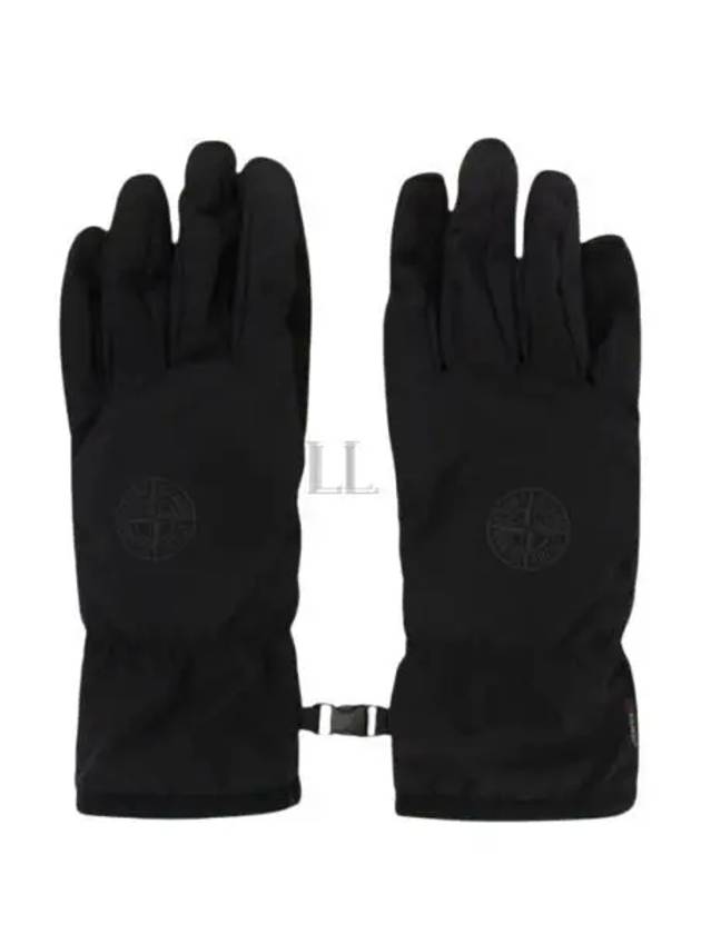 Soft Shell Redye Technology Gloves Black - STONE ISLAND - BALAAN 2