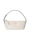 GG Marmont Matelassé Shoulder Bag White - GUCCI - BALAAN 1