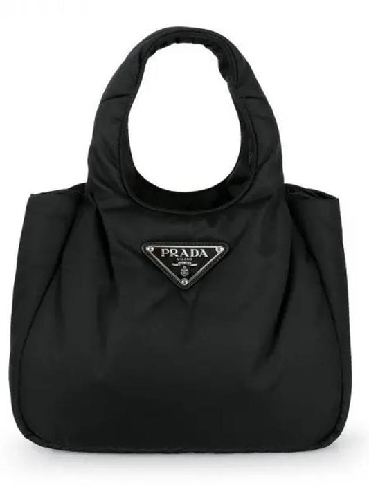 Small Padded Re-Nylon Tote Bag Nero - PRADA - BALAAN 2