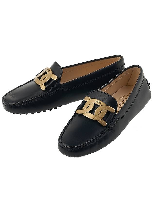 Women's Kate Gommino Leather Driving Shoes Black - TOD'S - BALAAN 2