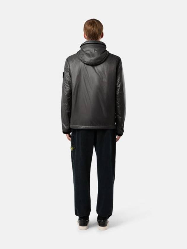 Q0425 Pertex Quantum Light Packable Blouson Hooded Jacket Black - STONE ISLAND - BALAAN 8