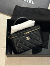 Vanity Lambskin Black Gold - CHANEL - BALAAN 3