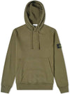 Wappen Patch Hoodie Khaki - STONE ISLAND - BALAAN 2