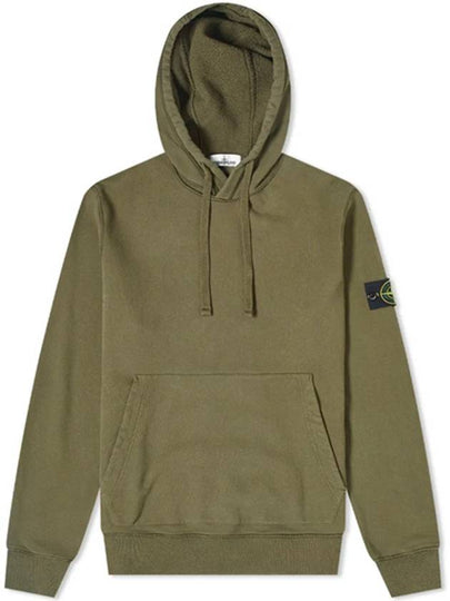 Wappen Patch Hoodie Khaki - STONE ISLAND - BALAAN 2