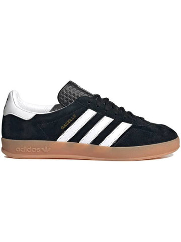 Gazelle Indoor Gumsole Low Top Sneakers Black - ADIDAS - BALAAN 1