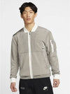 Men's Essential Style Bomber Jacket Grey - NIKE - BALAAN 2