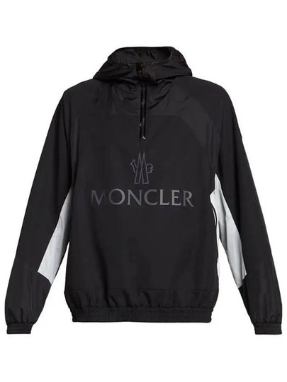 Mattres Logo Hoodie Black - MONCLER - BALAAN 2