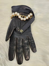 Daol Beomeo Branch Chain pearl decorated leather gloves AA7328 7 5 Condition A - CHANEL - BALAAN 6