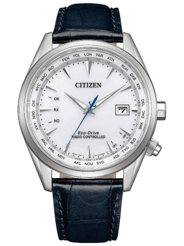 Citizen Eco-Drive Perpetual World Time Silver Dial Watch CB0270-10A - CITIZEN - BALAAN 1