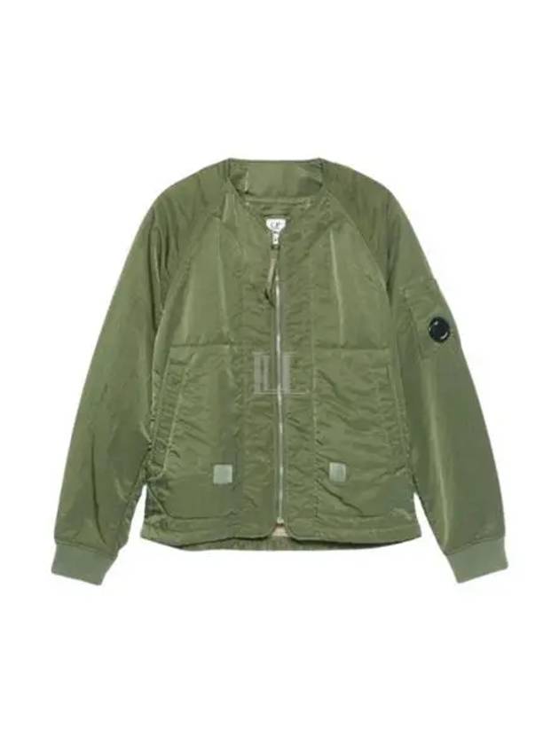 Nylon B Lined Bomber Jacket Green - CP COMPANY - BALAAN 2