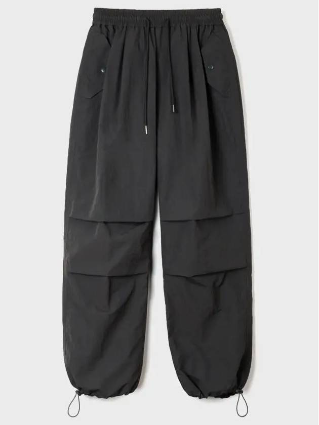 Tasran two-tuck pocket parachute pants_black - INDUST - BALAAN 5