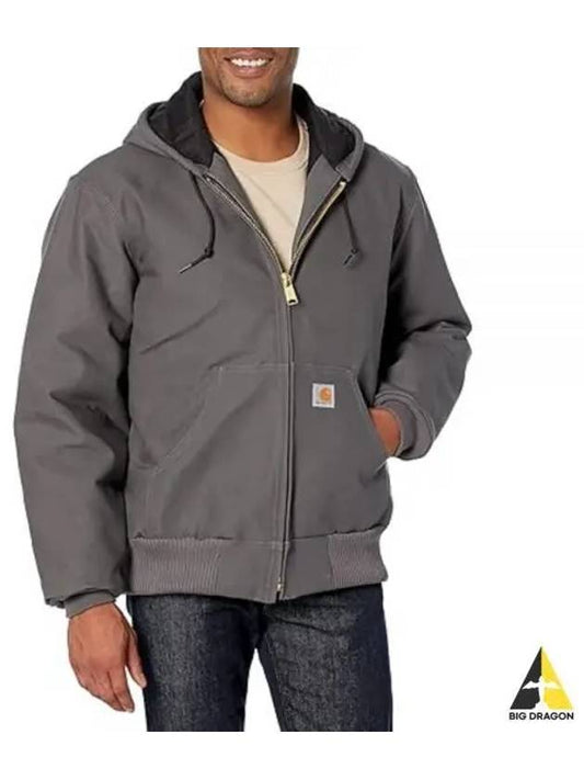 Loose Fit Firm Duck Insulated Flannel Lined Active Jac 106673 GVL Jacket - CARHARTT - BALAAN 1