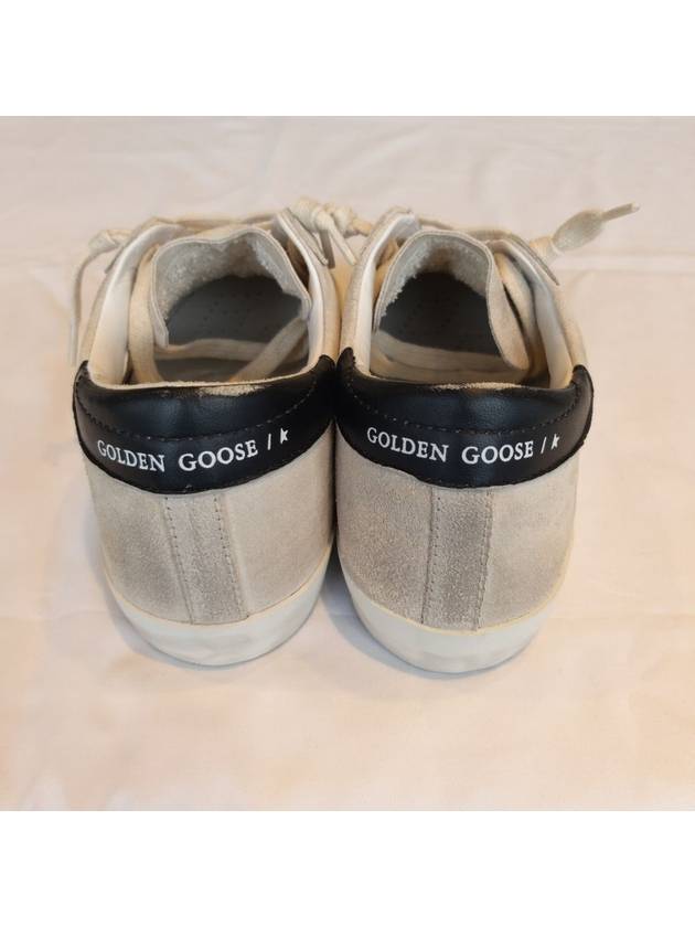 Star Patch Lace-Up Low Top Sneakers Ivory - GOLDEN GOOSE - BALAAN 4