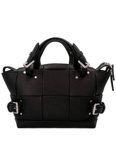 Arco Tool Leather Tote Bag Black - BOTTEGA VENETA - BALAAN 1