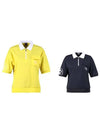 half-zip collar short-sleeved T-shirt JB4M604W - LUX GOLF - BALAAN 3