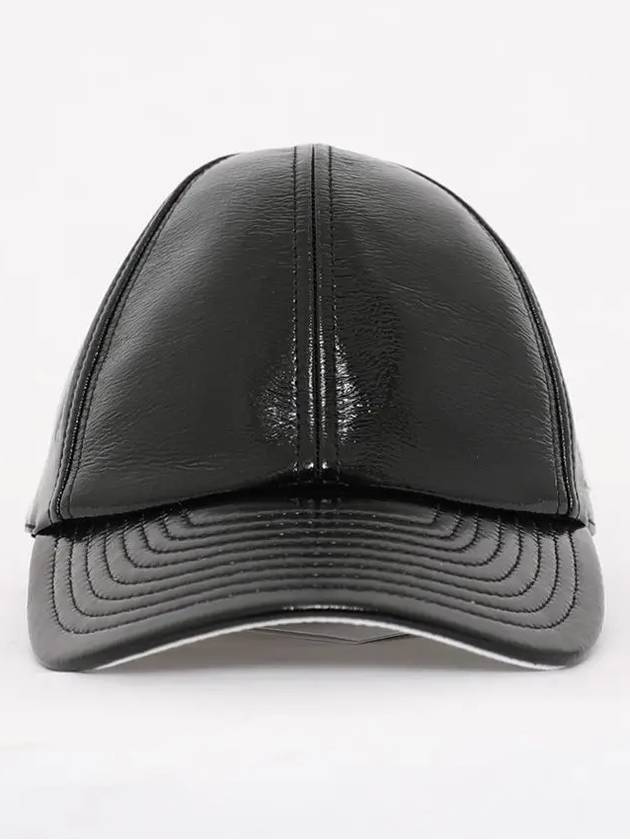 Reedition Vinyl Ball Cap Black - COURREGES - BALAAN 4