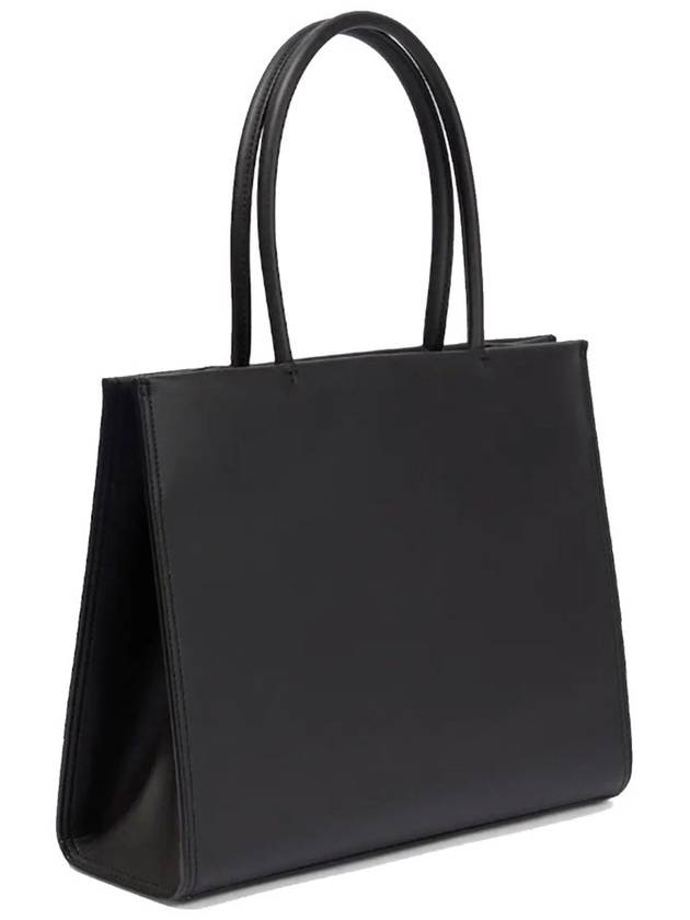 Ella Eco Small Tote Bag Black - TORY BURCH - BALAAN 3