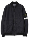 Garment Dyed Crinkle Reps Jacket Black - STONE ISLAND - BALAAN 2