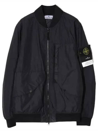 Garment Dyed Crinkle Reps Jacket Black - STONE ISLAND - BALAAN 2