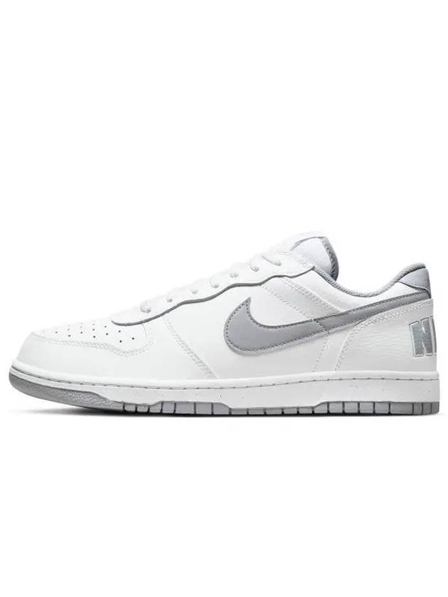 Big Low Top Sneakers Grey White - NIKE - BALAAN 1