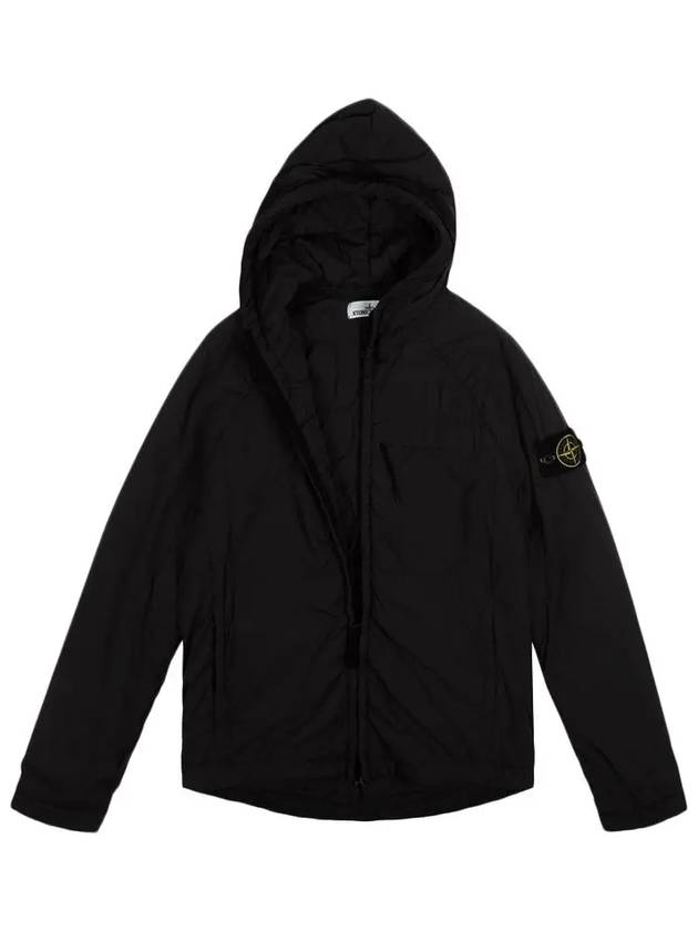 Comfort Tech Composite Light Hooded Jacket Black - STONE ISLAND - BALAAN 5