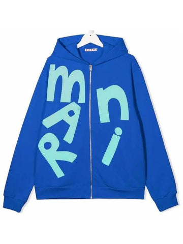 Kids Logo Printing Hooded Zip up M00457 M00J6 0M839 - MARNI - BALAAN 1