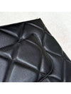 Clutch Nineteen 19 Calfskin Clutch Small Black - CHANEL - BALAAN 8