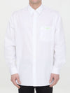 Cotton Long Sleeve Shirt White - DIOR - BALAAN 2