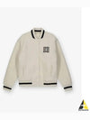 4G Wool Varsity Bomber Jacket White - GIVENCHY - BALAAN 2