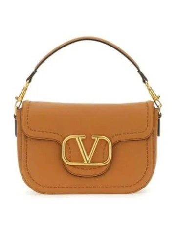 24 4W0B0N2 0IMZ KEL 4W2B0N2 All Time Soft Grain Calfskin Shoulder Bag - VALENTINO - BALAAN 1