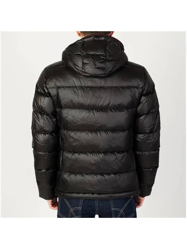 HONOVA NR 02 Hooded Down Jacket Black - PEUTEREY - BALAAN 6