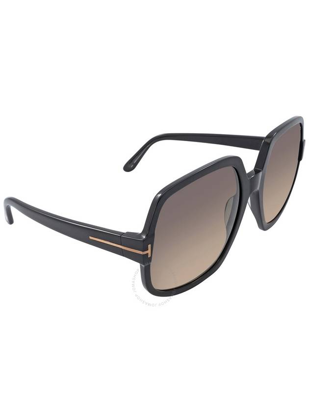 Eyewear Square Sunglasses Black Gradient Smoke - TOM FORD - BALAAN 4