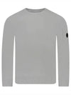 Cotton Crepe Knit Top Grey - CP COMPANY - BALAAN 2