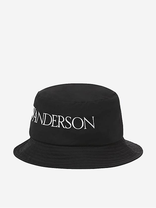 Embroidered Logo Bucket Hat Black - JW ANDERSON - BALAAN 2