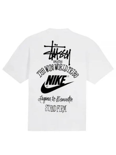 Graphic Short Sleeve T-Shirt White - NIKE - BALAAN 2