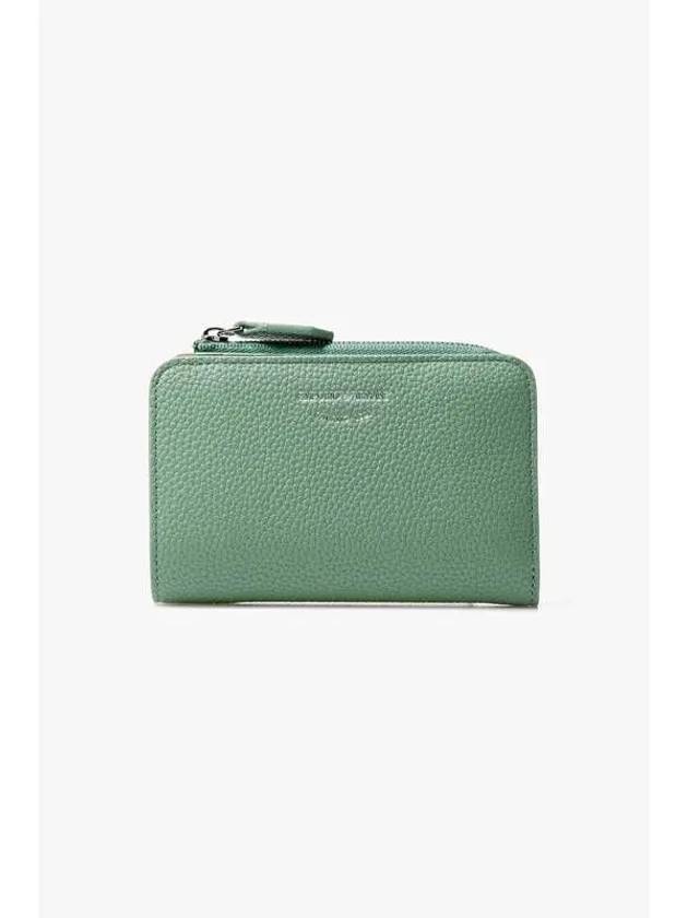 Women s MyEA Grainy Fold Wallet Green - EMPORIO ARMANI - BALAAN 1