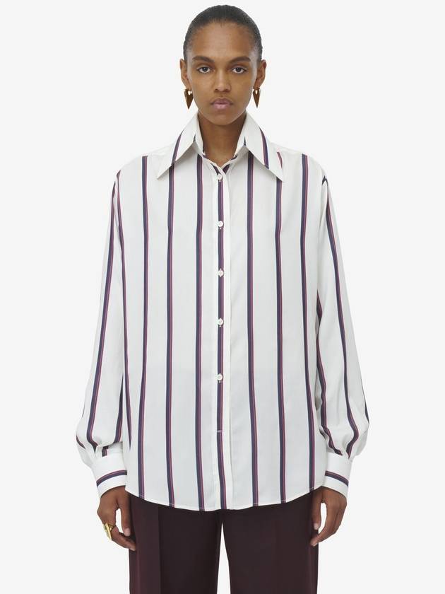 Alexander McQueen Shirts White - ALEXANDER MCQUEEN - BALAAN 3