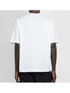 Face Patch Short Sleeve T-Shirt White - ACNE STUDIOS - BALAAN 7